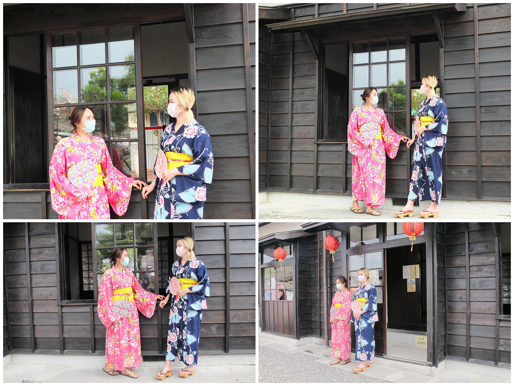 free experience: the opportunity to rent and wear a kimono