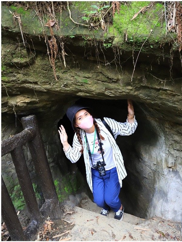  the canal cave entrance at the Bogongtan Ancient Canal Hiking Trail