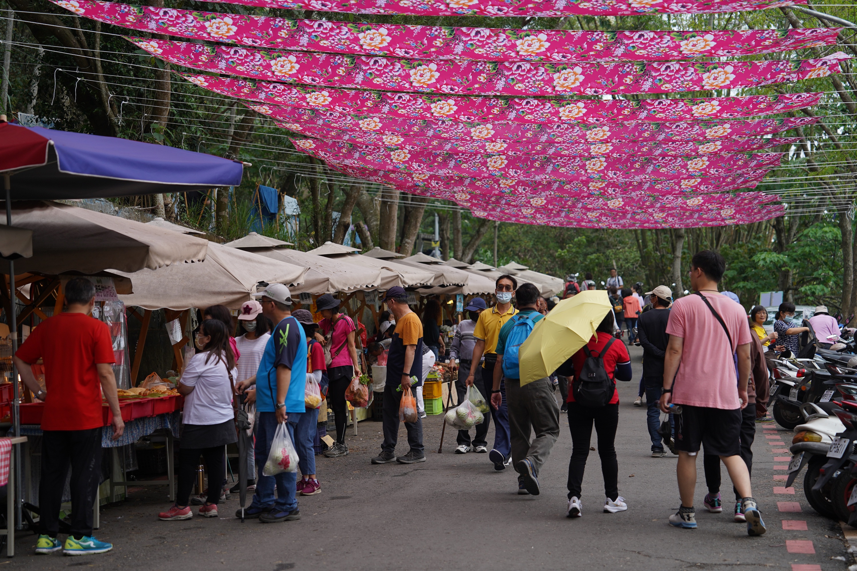 藤山步道客家意象布置