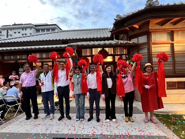 客委會主任秘書吳克能出席西螺客町文化館開幕剪綵