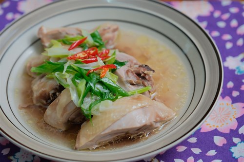 客家油雞