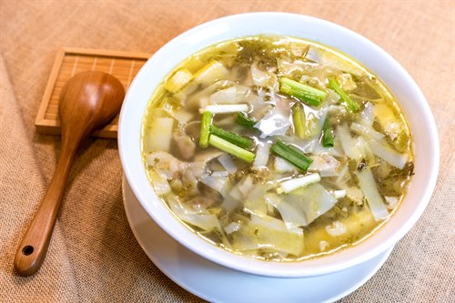 福菜肉片湯